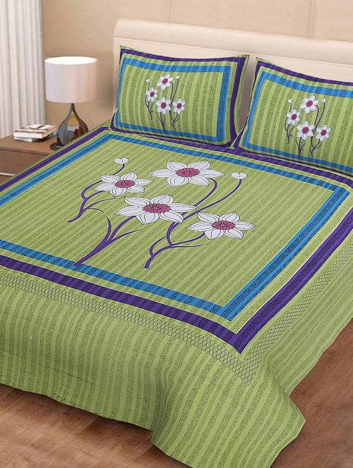 quilt n razai printed bedsheet set - 20443913 - Very Small Image - 1