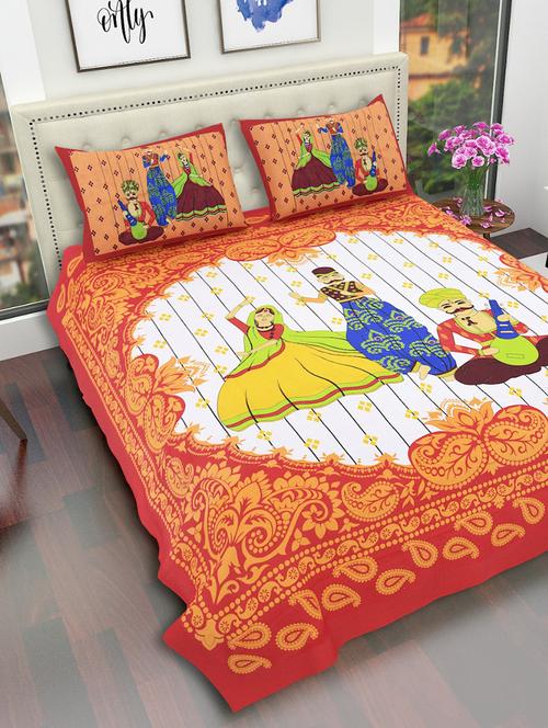 quilt n razai printed bedsheet set - 20443917 - Very Small Image - 1