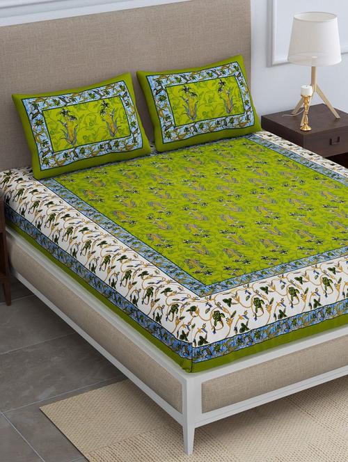 quilt n razai printed bedsheet set - 20443921 - Very Small Image - 1
