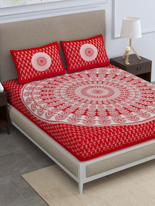 quilt n razai printed bedsheet set - 20443942 - Very Small Image - 1