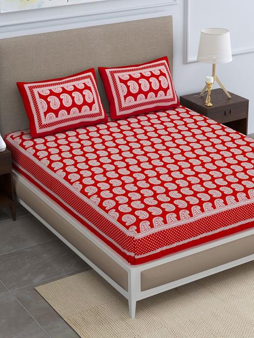 quilt n razai printed bedsheet set - 20443966 - Very Small Image - 1