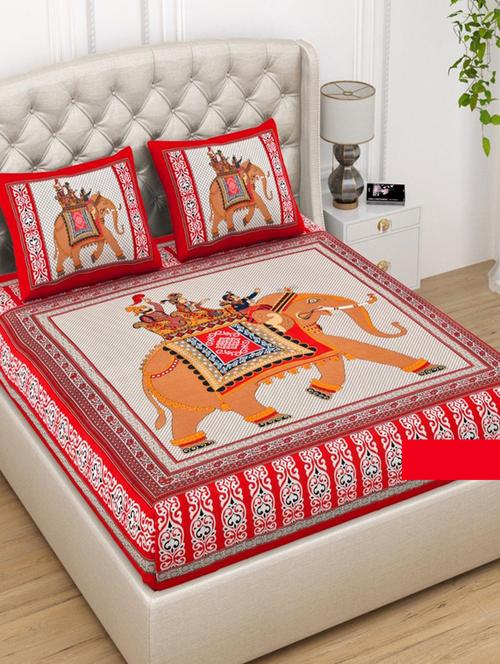 quilt n razai printed bedsheet set - 20443970 - Very Small Image - 1