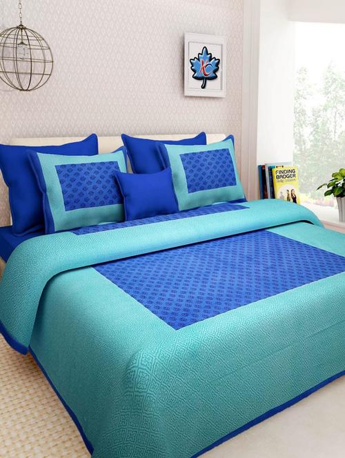 quilt n razai printed bedsheet set - 20444046 - Very Small Image - 1