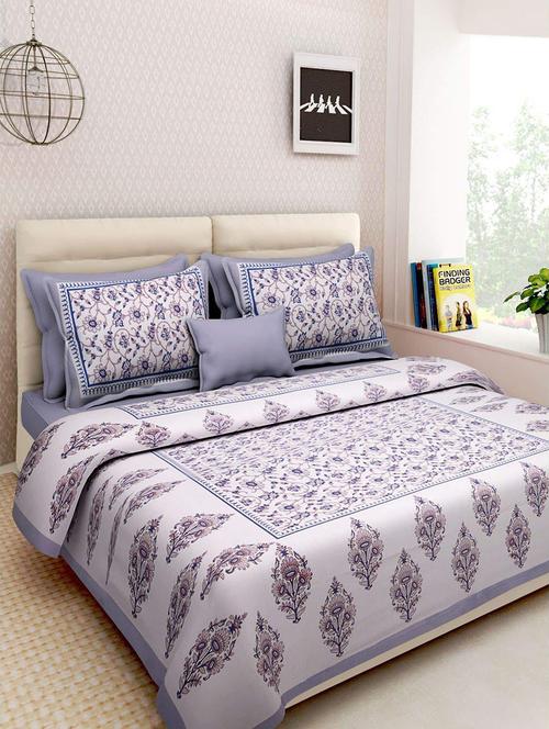 quilt n razai printed bedsheet set - 20444051 - Very Small Image - 1
