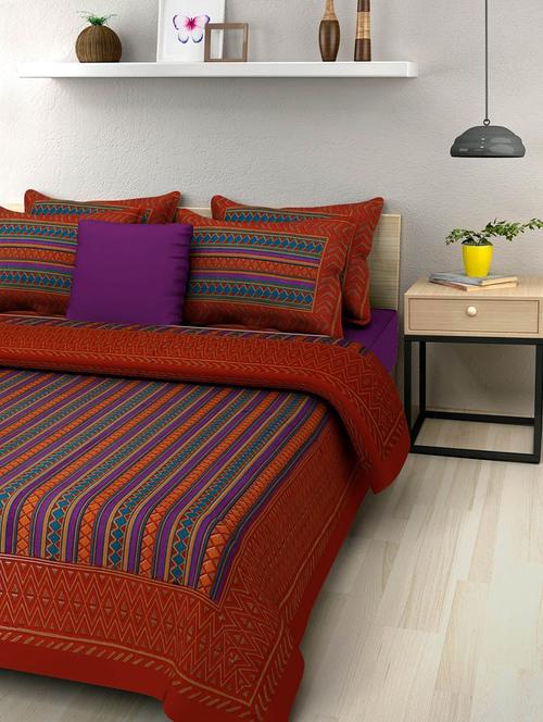 quilt n razai printed bedsheet set - 20444053 - Very Small Image - 1