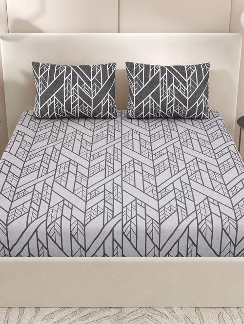 printed bedsheet with pillow covers - 20444092 - Very Small Image - 1
