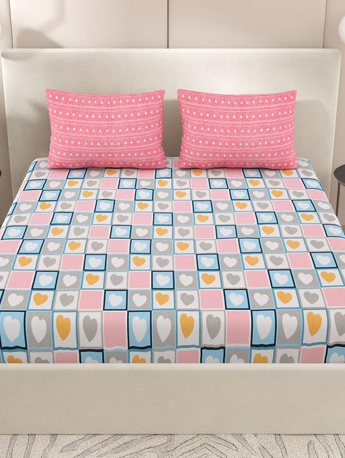 quilt n razai printed bedsheet set - 20444104 - Very Small Image - 1