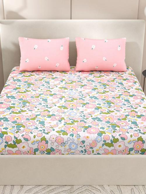 printed bedsheet with pillow covers - 20444116 - Very Small Image - 1