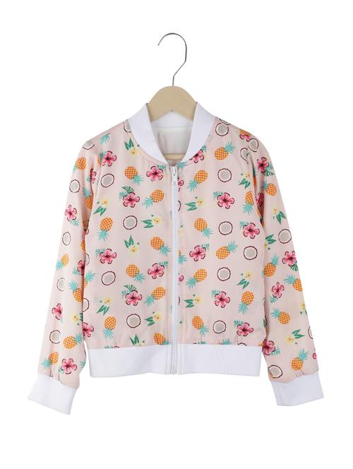 girls printed colourblocked jackets - 20444288 - Very Small Image - 1