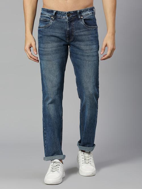 mens slim fit plain jeans - 20446132 - Very Small Image - 1