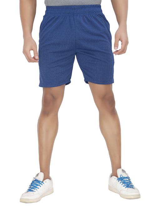 men self designed blue polyester short - 20446636 - Very Small Image - 1