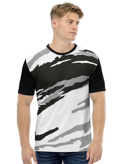 men multi colored polyester regular t-shirt - 20446769 - Very Small Image - 1