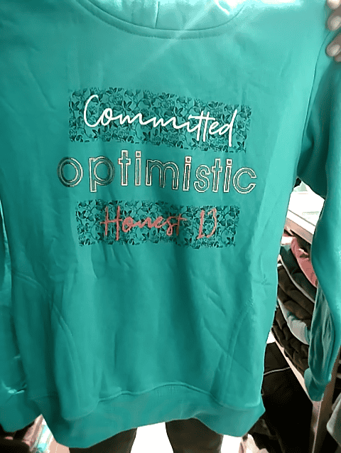 green cotton blend sweatshirt - 20448272 - Very Small Image - 1