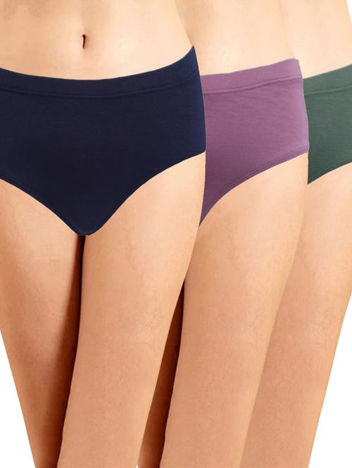 pack of 3 solid panties - 20448564 - Very Small Image - 1