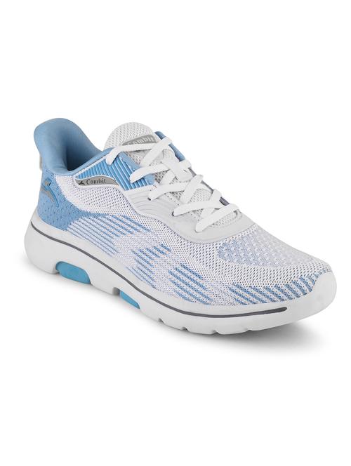 men self designed white lace-up sport shoe - 20449219 - Very Small Image - 1