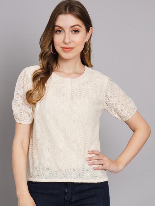 casual detailed top - 20449436 - Very Small Image - 1