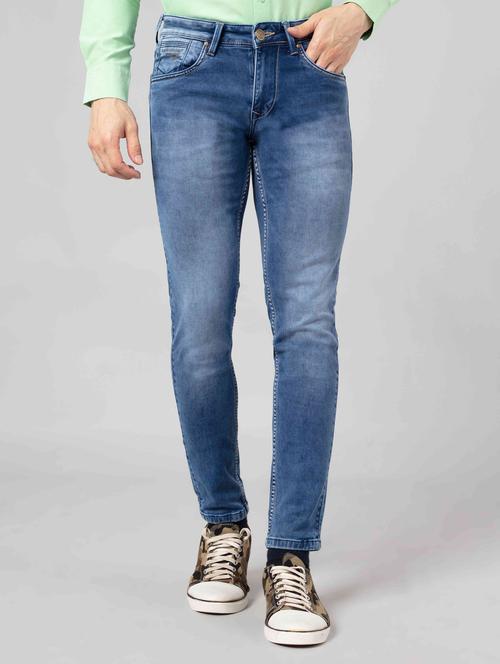 mens slim fit plain jeans - 20450102 - Very Small Image - 1