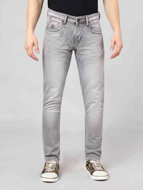 mens slim fit plain jeans - 20450109 - Very Small Image - 1