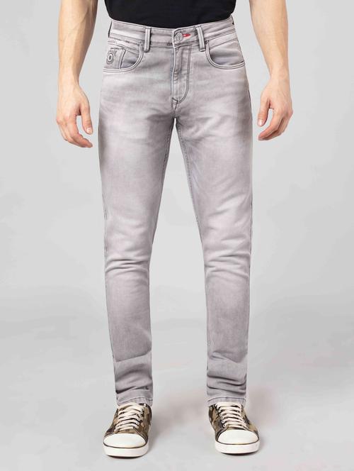 mens slim fit plain jeans - 20450139 - Very Small Image - 1
