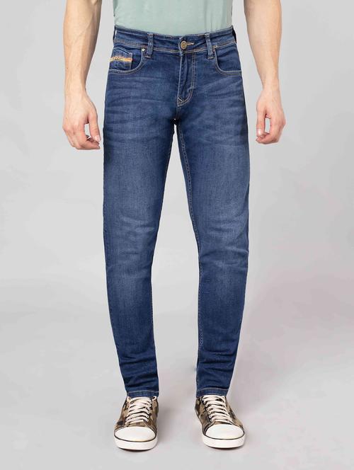 mens slim fit plain jeans - 20450156 - Very Small Image - 1