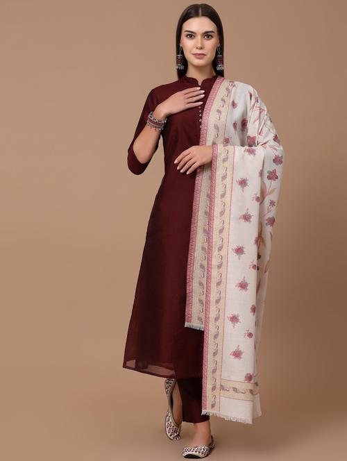 women's florals shawl - 20450660 - Very Small Image - 1