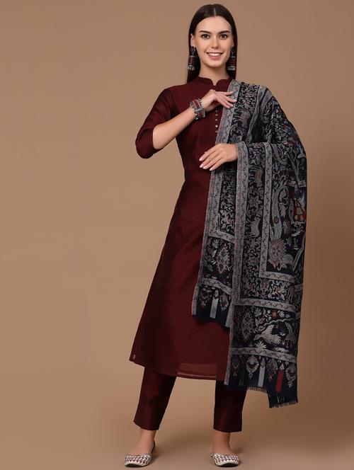 women's florals shawl - 20450717 - Very Small Image - 1