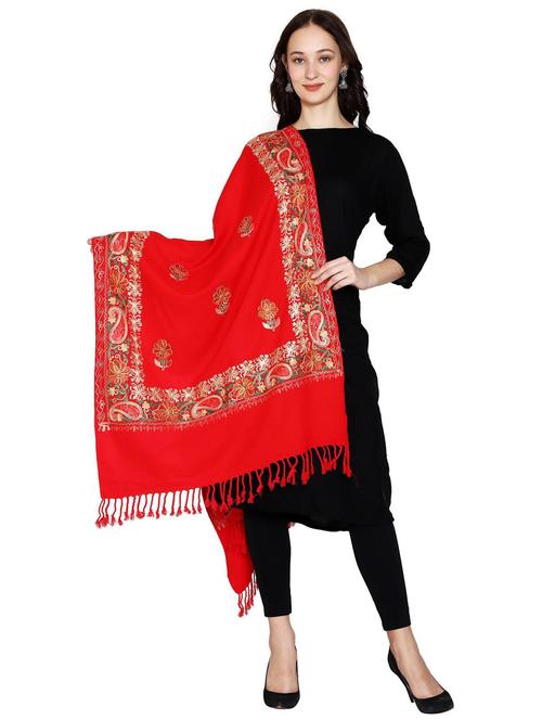 women's embroidered shawl - 20450789 - Very Small Image - 1