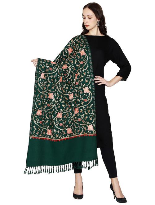 women's embroidered shawl - 20450831 - Very Small Image - 1