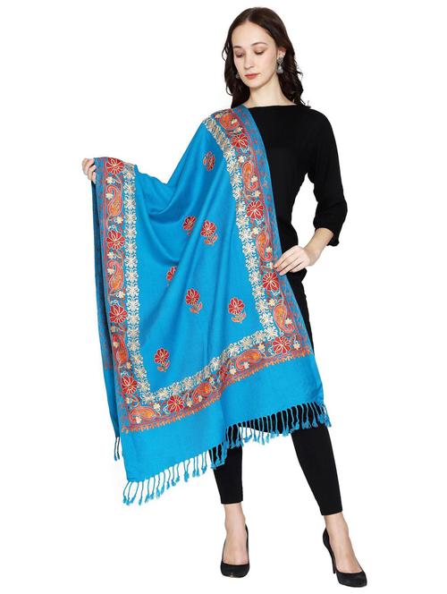 women's embroidered shawl - 20450848 - Very Small Image - 1