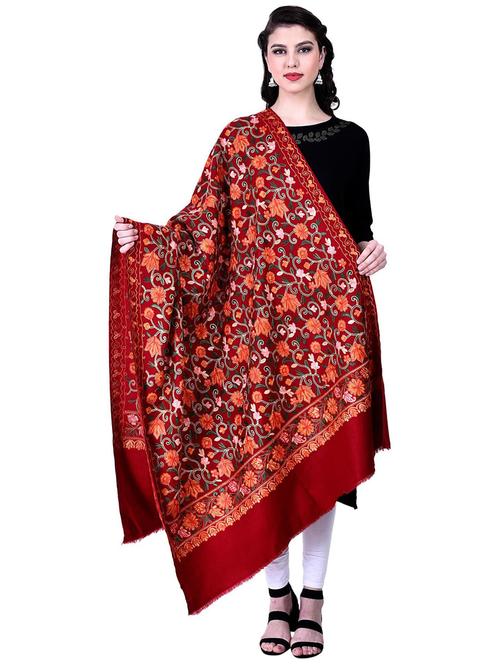 women's embroidered shawl - 20450903 - Very Small Image - 1
