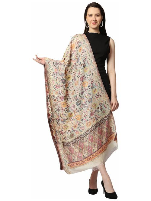 women's florals shawl - 20450966 - Very Small Image - 1