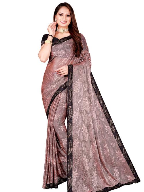 lace detailed self-designed saree - 20457143 - Very Small Image - 1