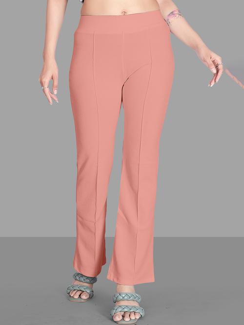 mid rise solid bootcut trouser - 20457922 - Very Small Image - 1