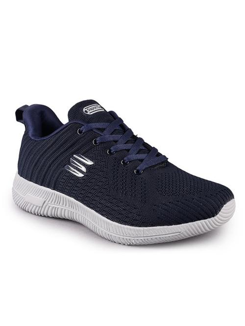 navy blue lace up sports shoes - 20458669 - Very Small Image - 1