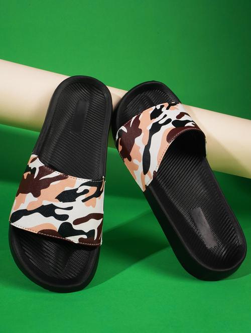 multi colored eva slip on flip flops - 20459140 - Very Small Image - 1