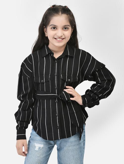 girls collared shirt - 20459426 - Very Small Image - 1
