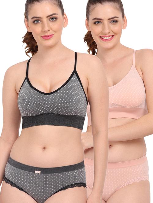 pack of 2 bra and panty set - 20459588 - Very Small Image - 1
