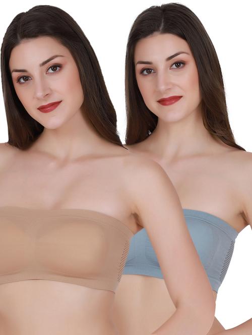 pack of 2 tube bra - 20460474 - Very Small Image - 1