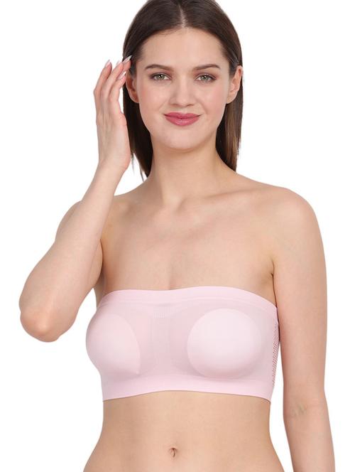 women's solid tube bra - 20460524 - Very Small Image - 1
