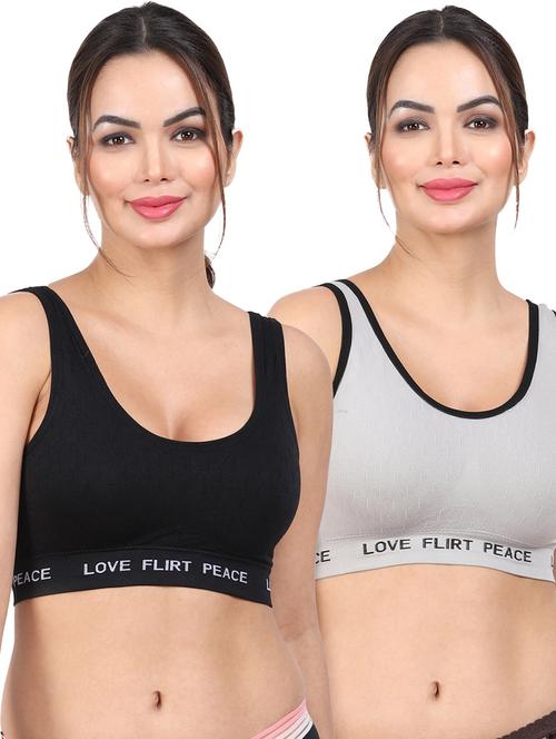 pack of 2 sports bra - 20461299 - Very Small Image - 1