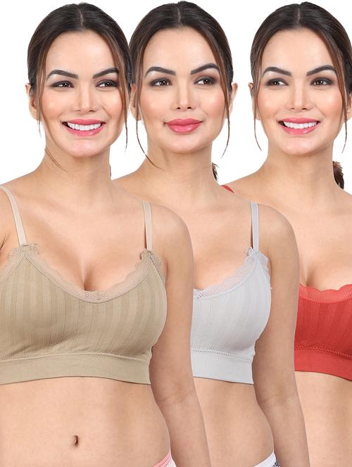pack of 3 sports bra - 20461482 - Very Small Image - 1