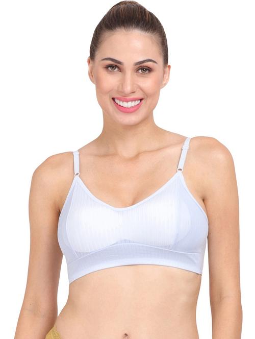 light blue solid sports bra - 20461632 - Very Small Image - 1