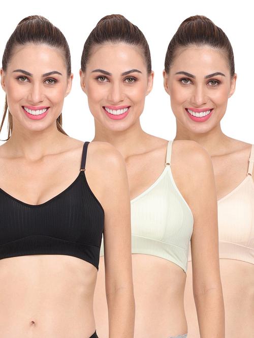 pack of 3 sports bra - 20461637 - Very Small Image - 1