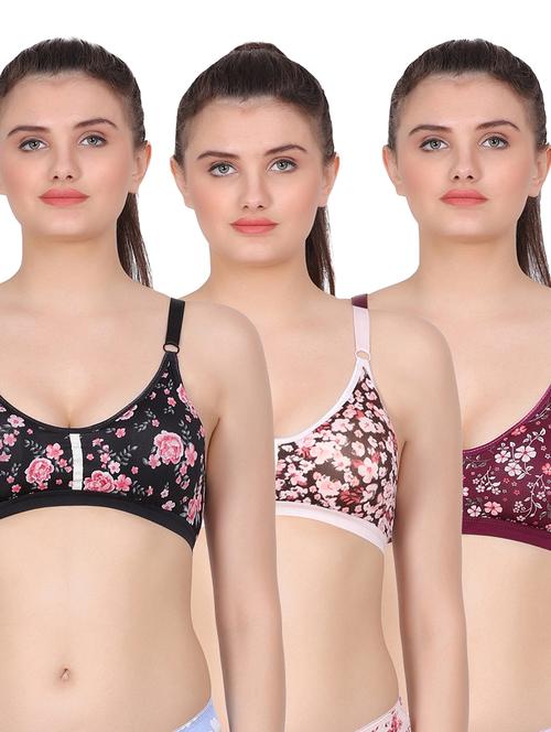 women multi color pack of bra (combos) - 20461998 - Very Small Image - 1