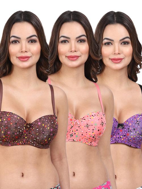 pack of 3 push up bra - 20462370 - Very Small Image - 1