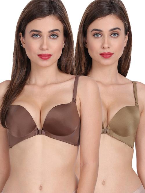 pack of 2 plunge bra - 20462934 - Very Small Image - 1