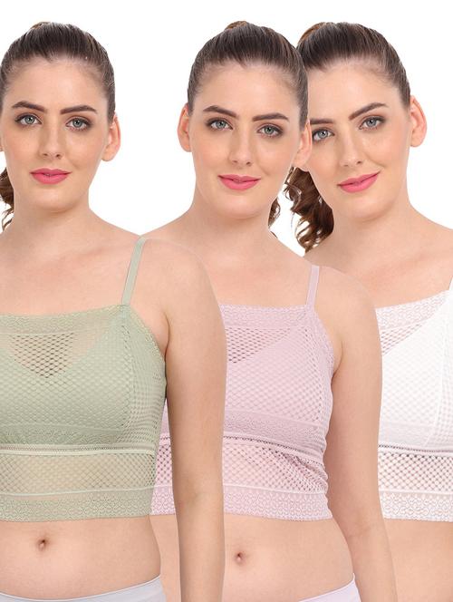women multi color pack of bra (combos) - 20462981 - Very Small Image - 1