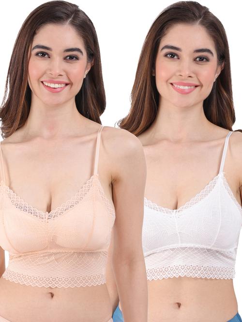 pack of 2 multi colored bralette - 20463296 - Very Small Image - 1