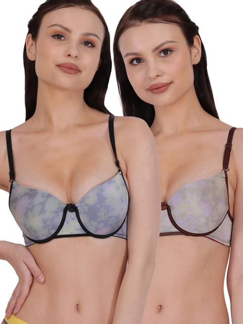 women multi color pack of bra (combos) - 20463479 - Very Small Image - 1