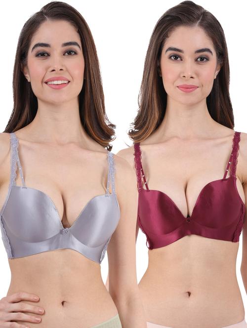 pack of 2 plunge bra - 20463547 - Very Small Image - 1